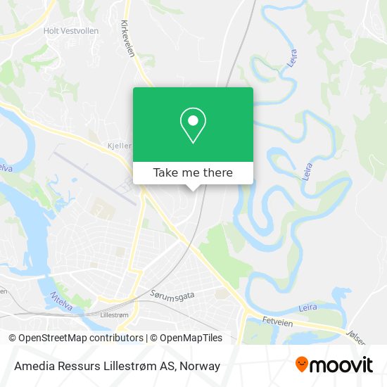 Amedia Ressurs Lillestrøm AS map