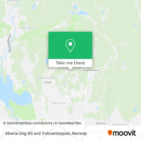 Aberia Ung AS avd Voksentoppen map