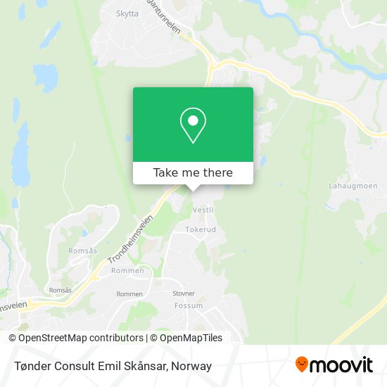 Tønder Consult Emil Skånsar map