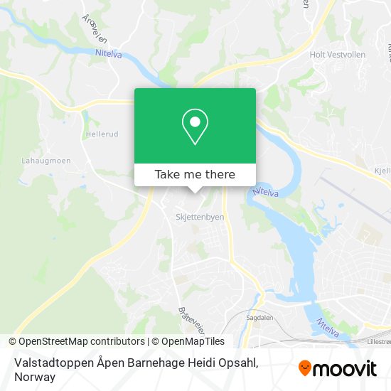 Valstadtoppen Åpen Barnehage Heidi Opsahl map