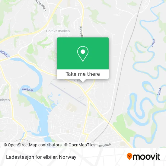 Ladestasjon for elbiler map