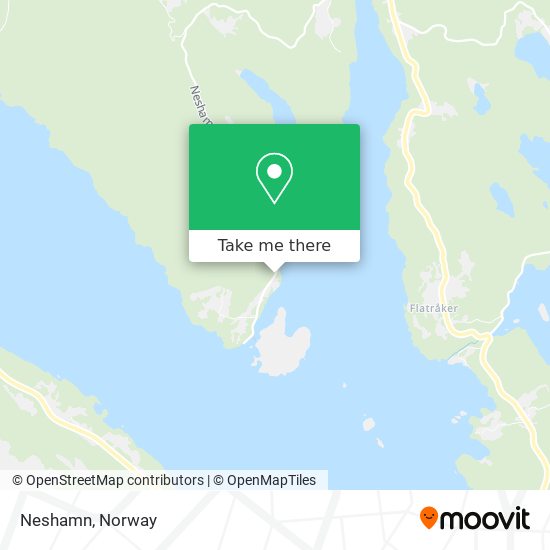 Neshamn map