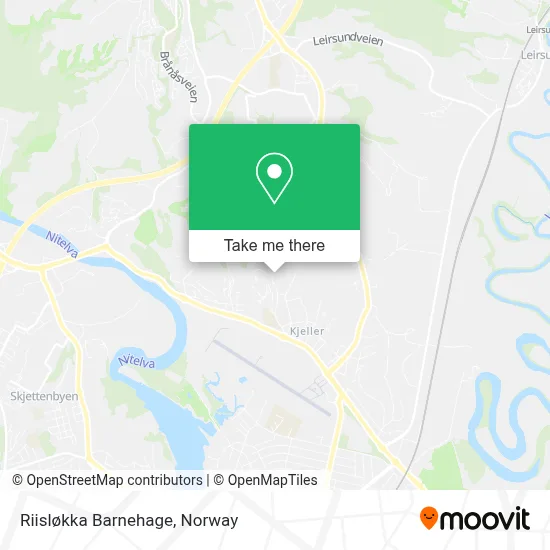 Riisløkka Barnehage map