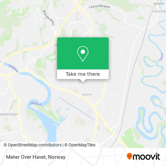 Meter Over Havet map