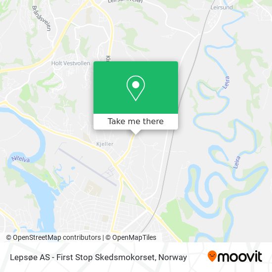 Lepsøe AS - First Stop Skedsmokorset map