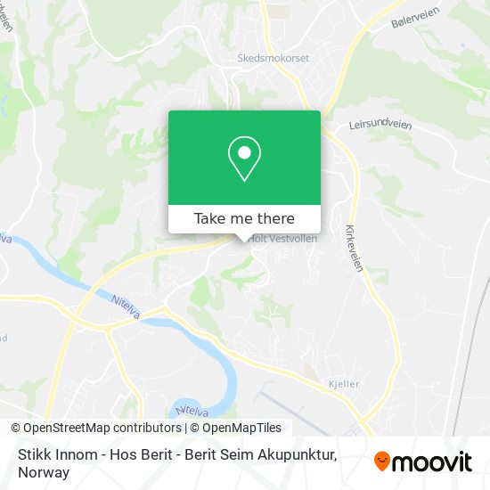 Stikk Innom - Hos Berit - Berit Seim Akupunktur map