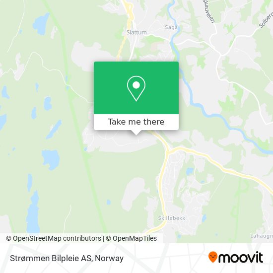 Strømmen Bilpleie AS map