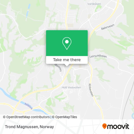 Trond Magnussen map
