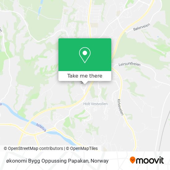 økonomi Bygg Oppussing Papakan map