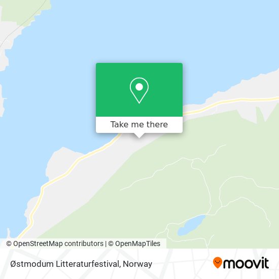 Østmodum Litteraturfestival map