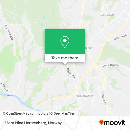 Mom Nina Hertzenberg map