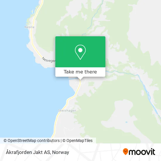 Åkrafjorden Jakt AS map