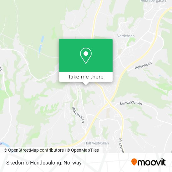 Skedsmo Hundesalong map