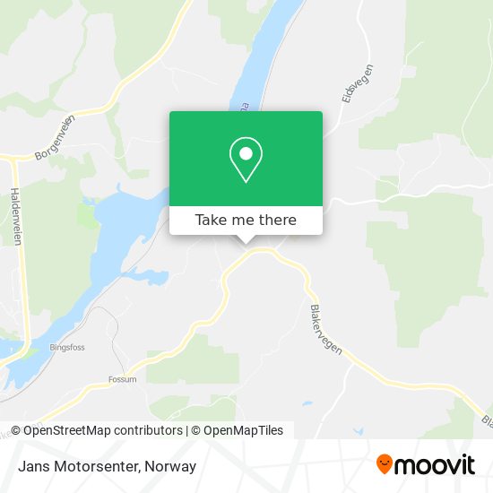 Jans Motorsenter map