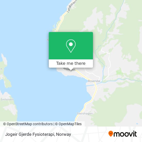 Jogeir Gjerde Fysioterapi map
