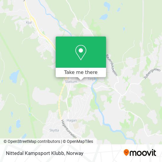 Nittedal Kampsport Klubb map