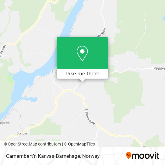 Camembert'n Kanvas-Barnehage map
