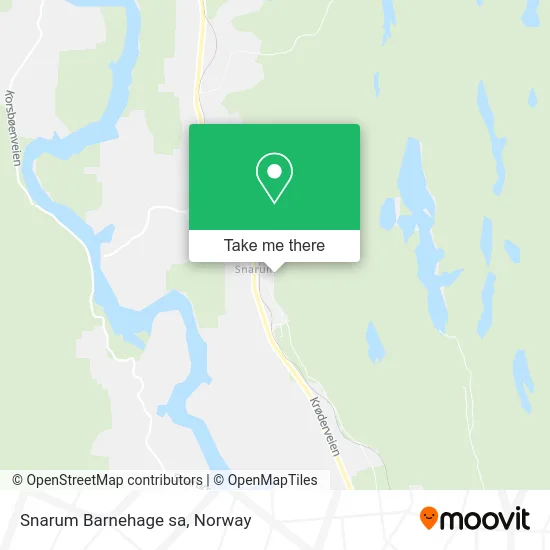 Snarum Barnehage sa map