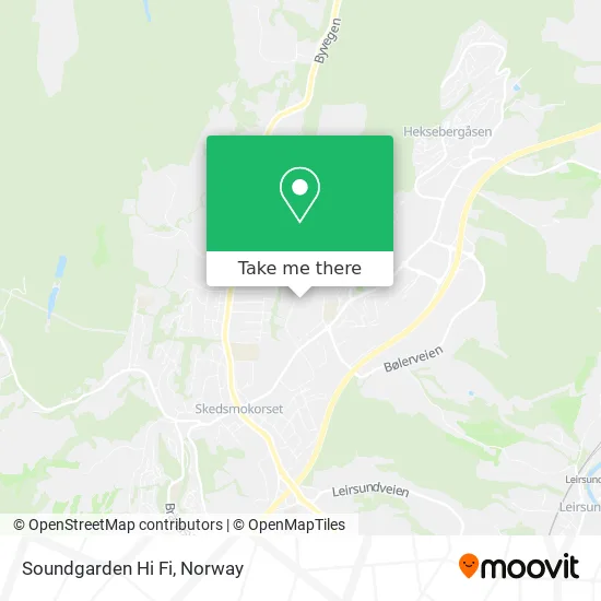 Soundgarden Hi Fi map