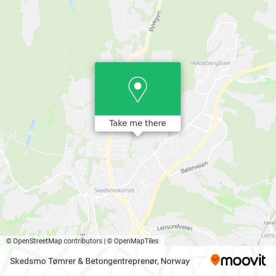 Skedsmo Tømrer & Betongentreprenør map