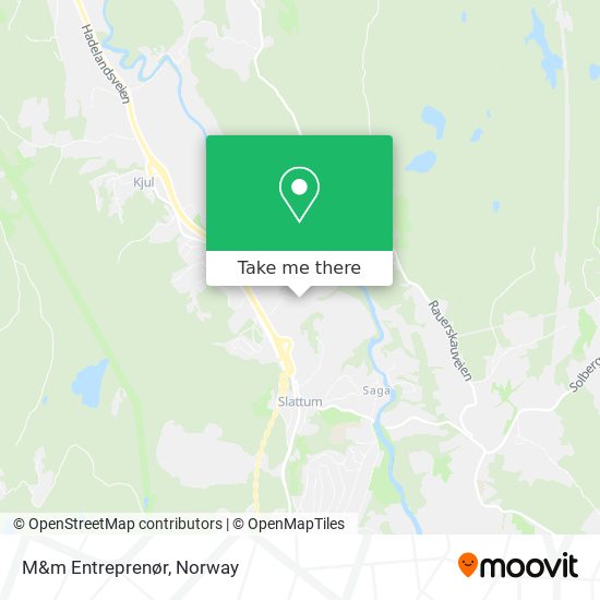 M&m Entreprenør map