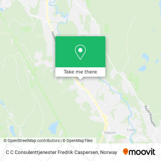 C C Consulenttjenester Fredrik Caspersen map
