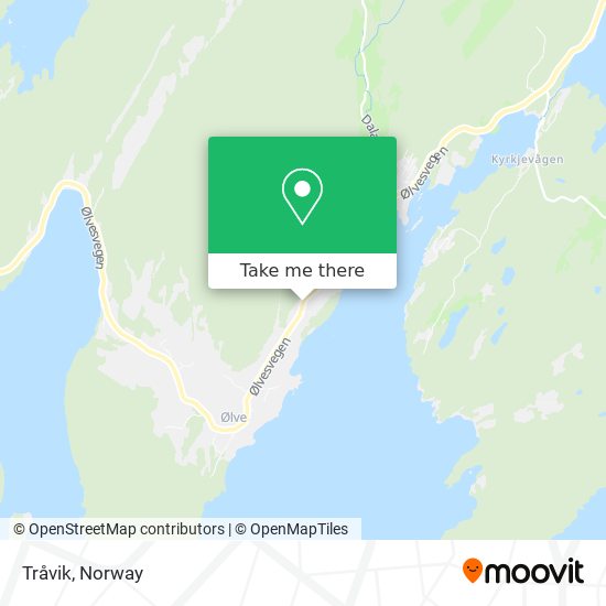 Tråvik map