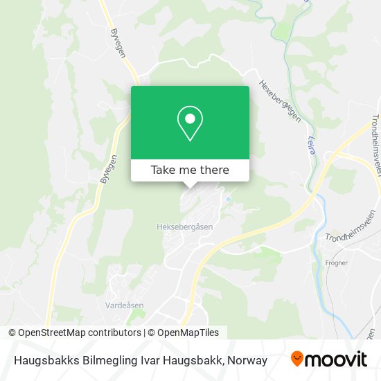 Haugsbakks Bilmegling Ivar Haugsbakk map