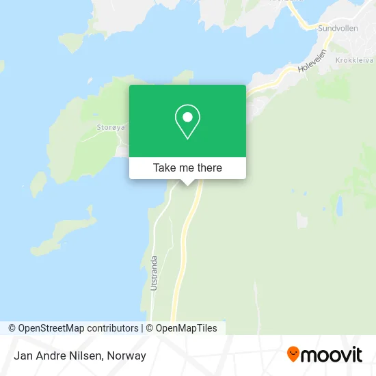 Jan Andre Nilsen map