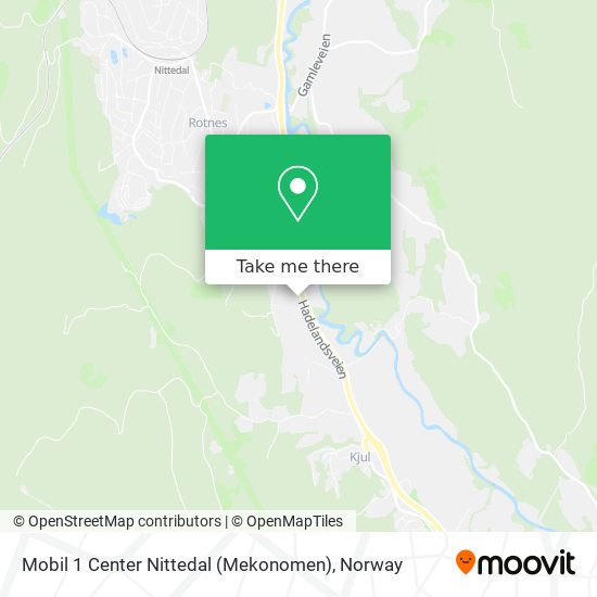 Mobil 1 Center Nittedal (Mekonomen) map