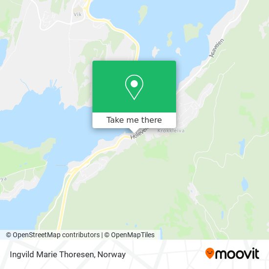 Ingvild Marie Thoresen map