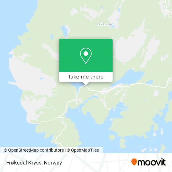 Frøkedal Kryss map