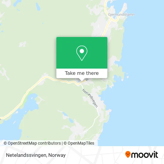 Netelandssvingen map