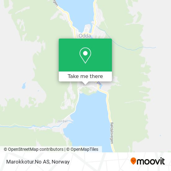 Marokkotur.No AS map