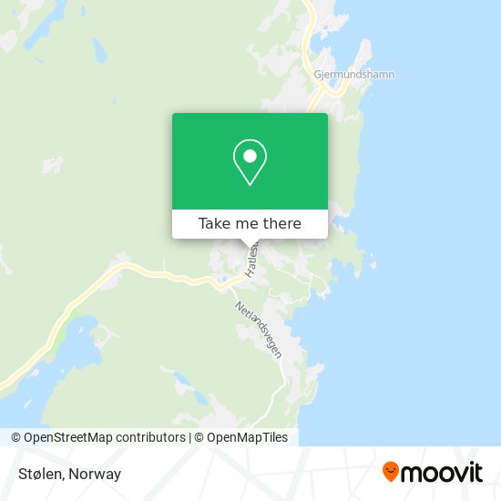 Stølen map