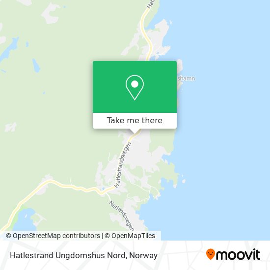 Hatlestrand Ungdomshus Nord map