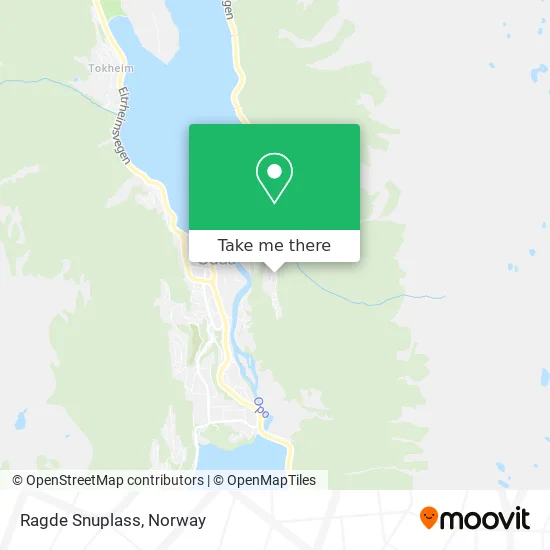 Ragde Snuplass map
