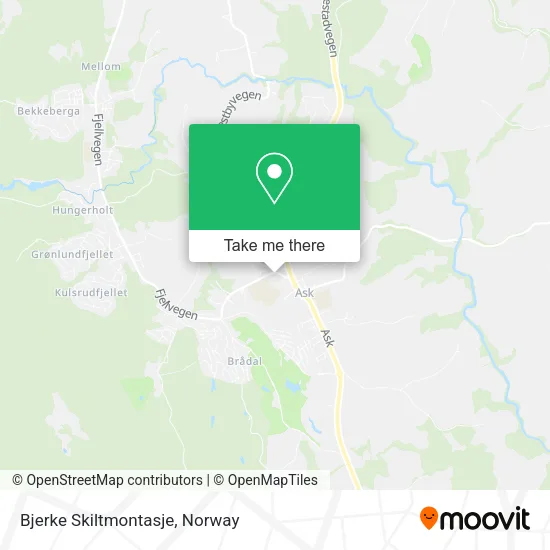 Bjerke Skiltmontasje map