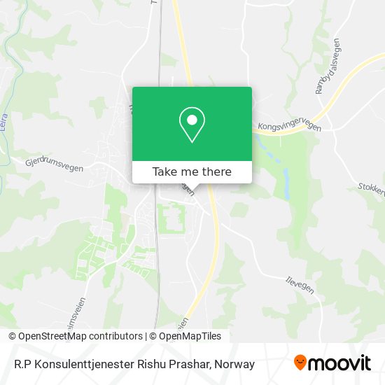 R.P Konsulenttjenester Rishu Prashar map