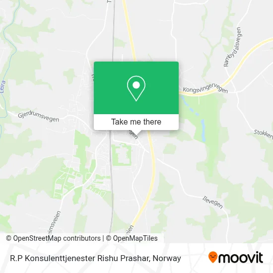 R.P Konsulenttjenester Rishu Prashar map