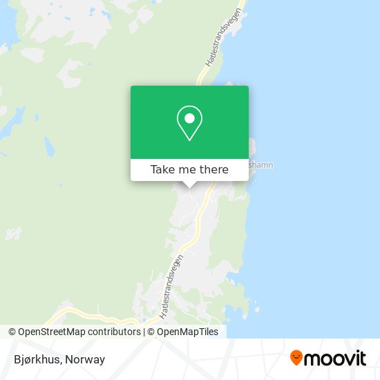 Bjørkhus map