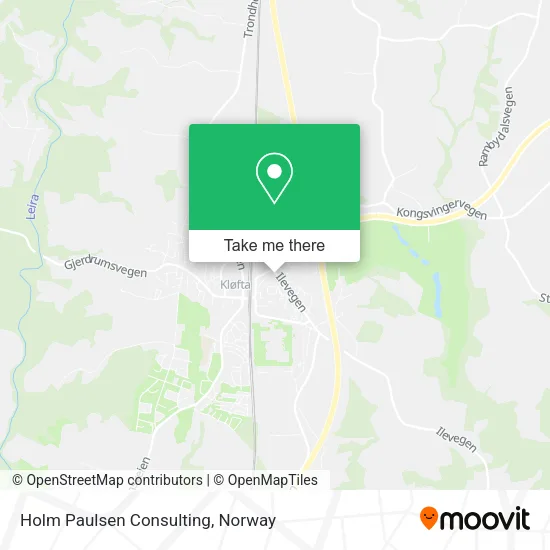 Holm Paulsen Consulting map