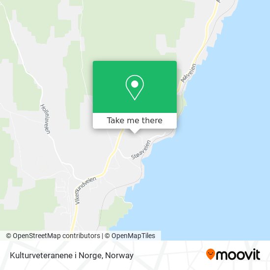 Kulturveteranene i Norge map
