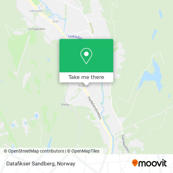 Datafikser Sandberg map