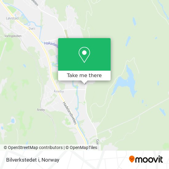 Bilverkstedet i map