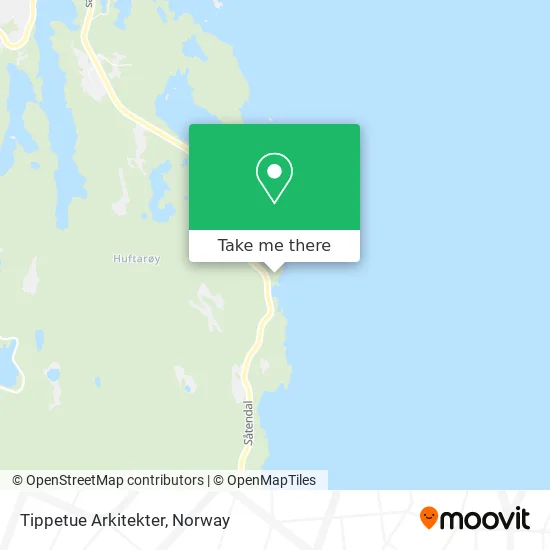 Tippetue Arkitekter map
