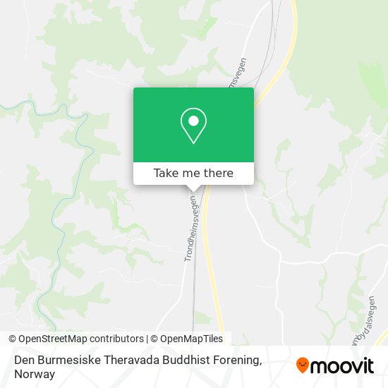 Den Burmesiske Theravada Buddhist Forening map