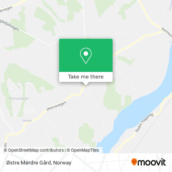 Østre Mørdre Gård map