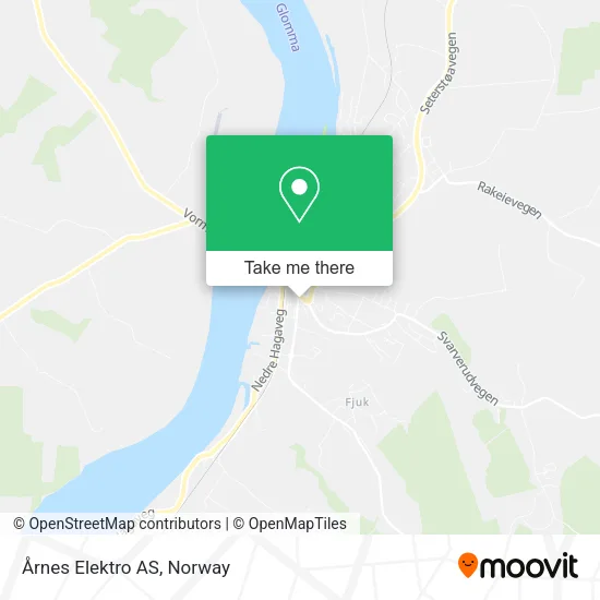 Årnes Elektro AS map