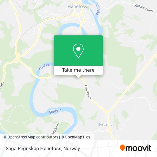 Saga Regnskap Hønefoss map